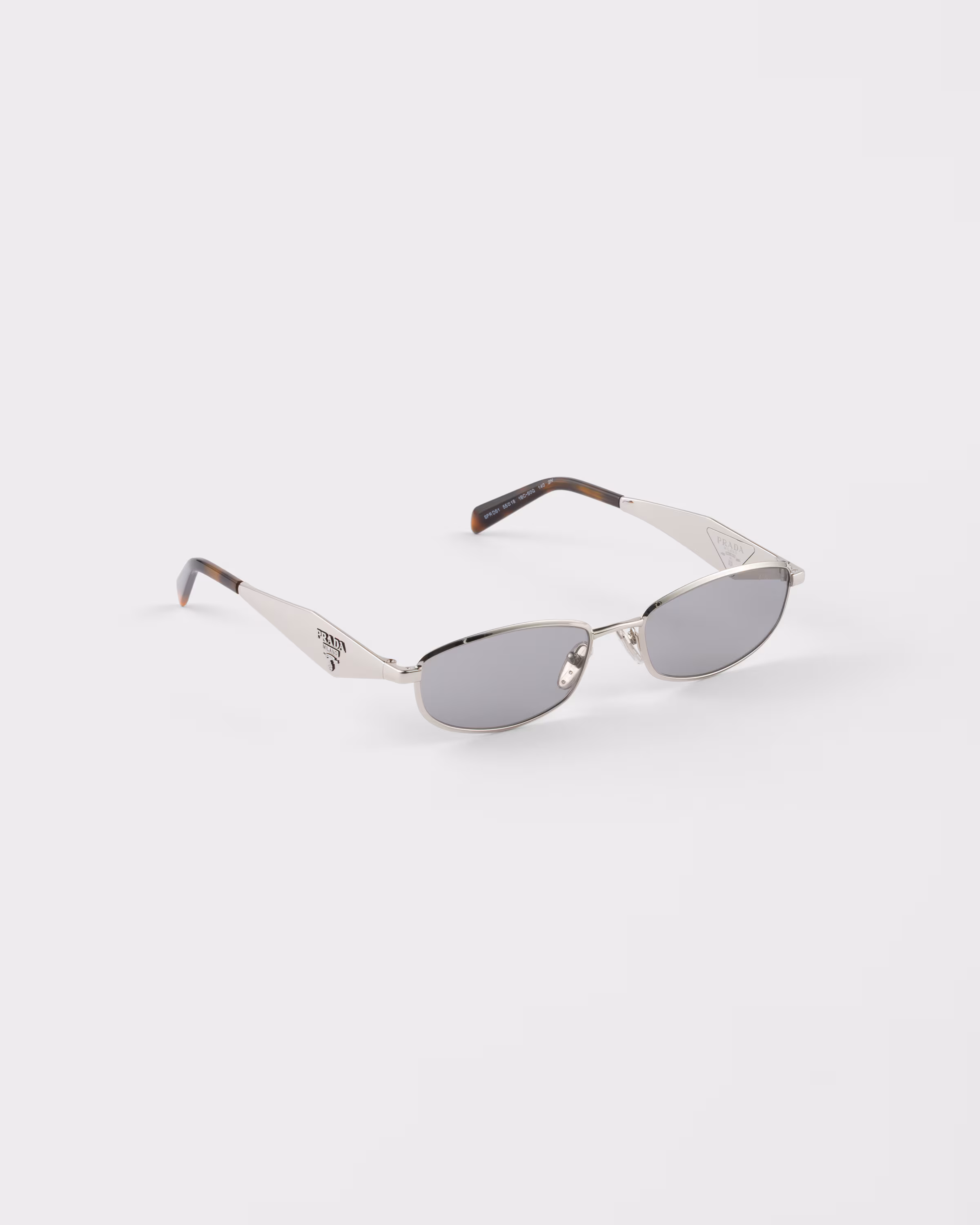 Logo Prada argent — argent