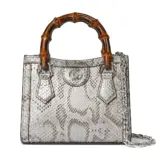 Cabas Gucci Diana petit format en cuir python