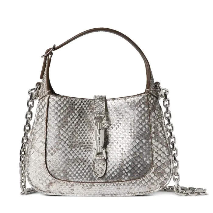 Sac Gucci Jackie 1961 mini format en cuir python