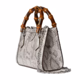 Cabas Gucci Diana petit format en cuir python