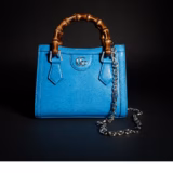 Cabas Gucci Diana en peau de lézard petit format