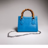 Cabas Gucci Diana en peau de lézard petit format