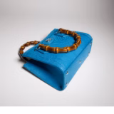 Cabas Gucci Diana en peau de lézard petit format