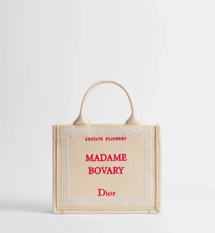 Dior Book Tote Small Veau