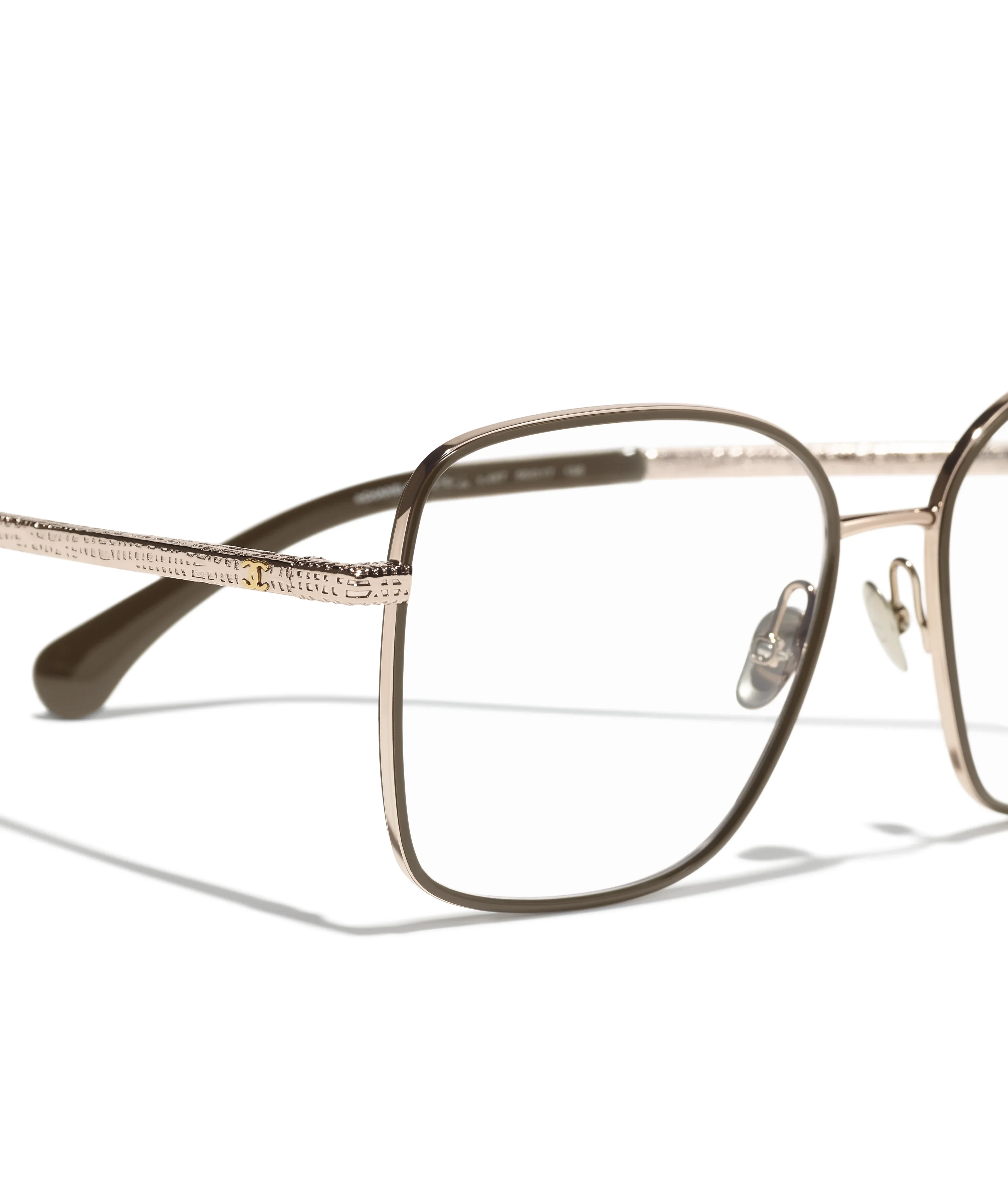 Carrées Beige, rose & doré — Beige, rose & doré