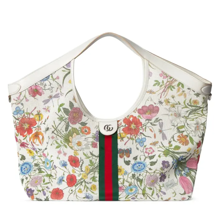 Cabas Gucci Giglio grand format è motif Flora
