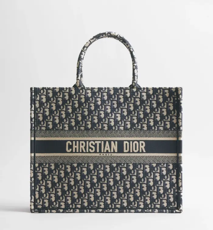 Dior Book Tote Large Oblique