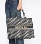 Dior Book Tote Large Oblique