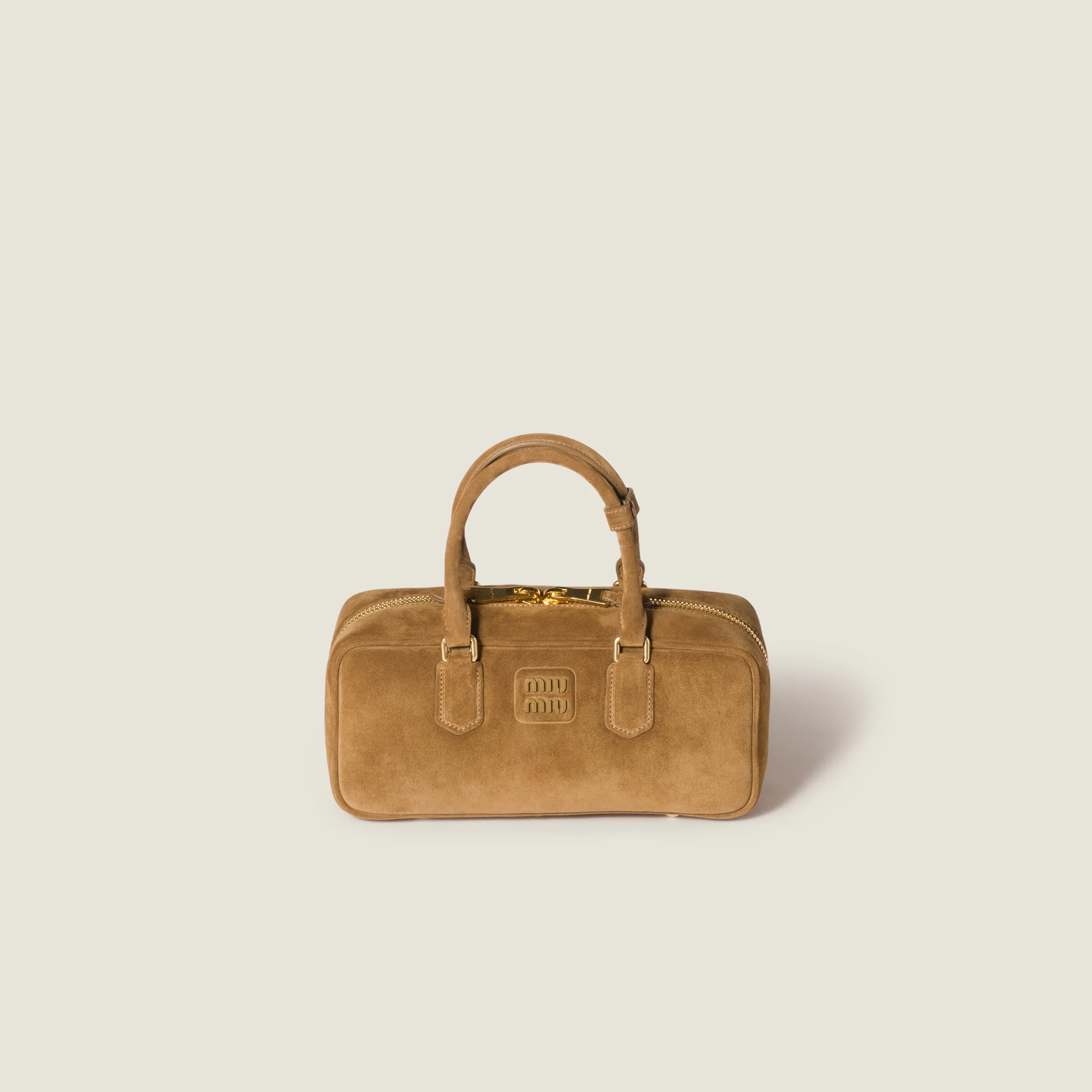 Suede Bag — Bleu glacier