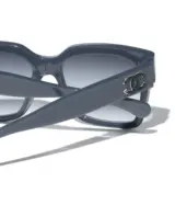 Papillon Bleu gris