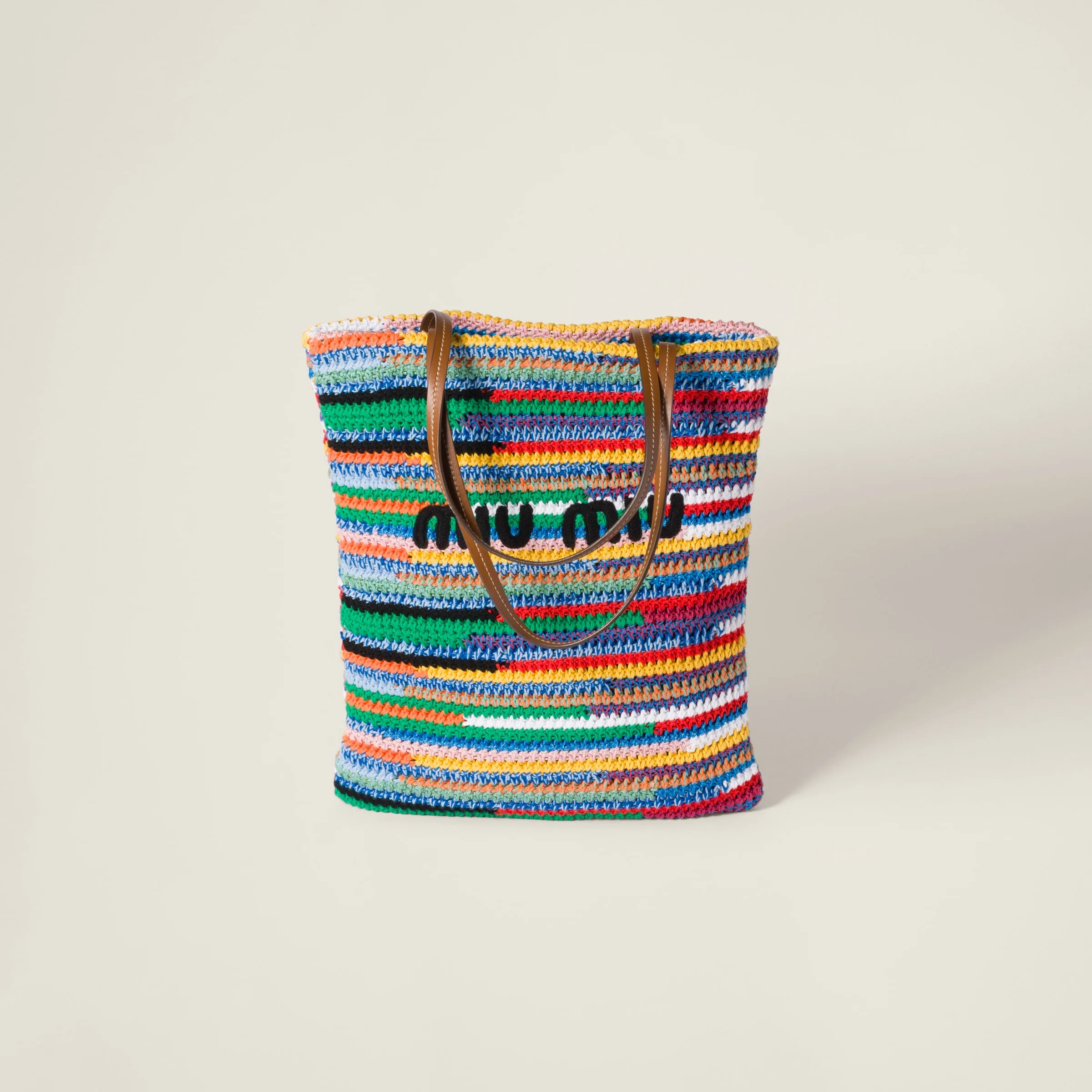 Crochet Tote — Camel