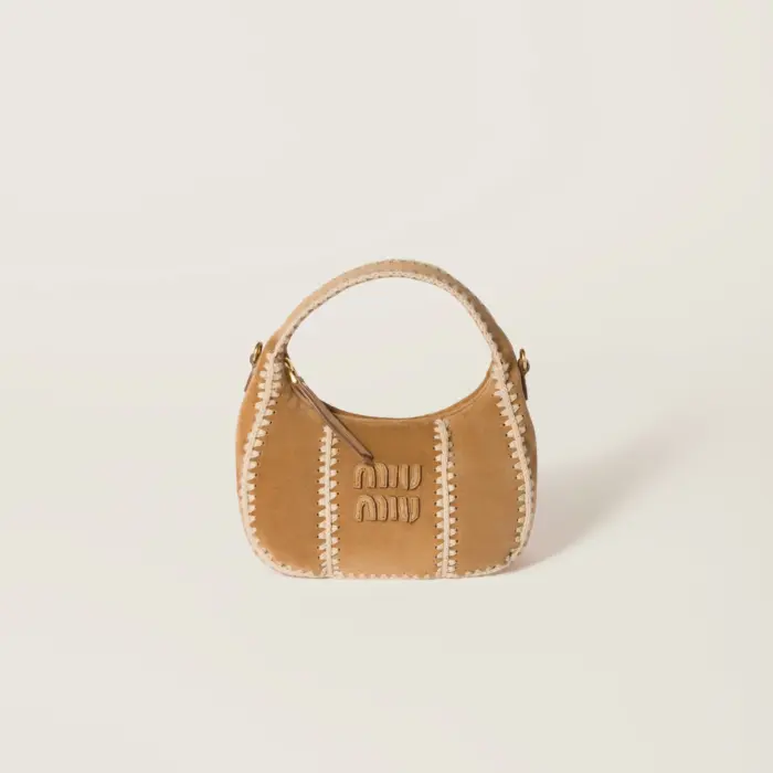 Suede & Crochet Hobo