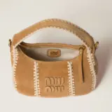 Suede & Crochet Hobo