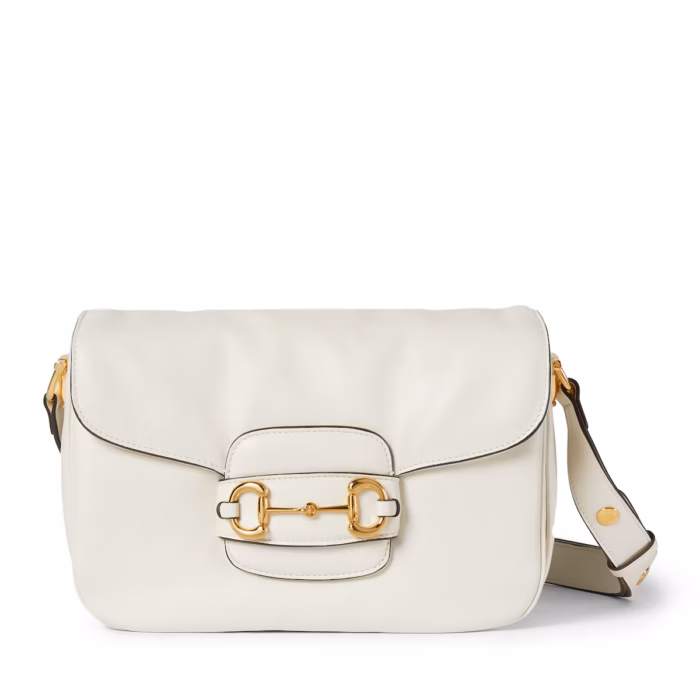 Sac à épaule Gucci Horsebit 1955 Aura petit format