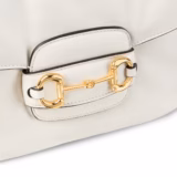 Sac à épaule Gucci Horsebit 1955 Aura petit format