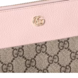 Portefeuille bicolore GG Marmont mini format