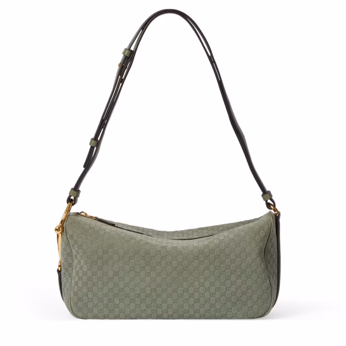 Sac à épaule Gucci Half Horsebit moyen format