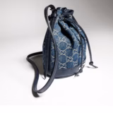 Mini sac seau avec plaque Gucci