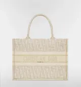Dior Book Tote Medium Oblique Dore