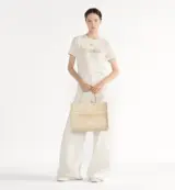 Dior Book Tote Medium Oblique Dore