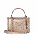 Sac à main Padlock petit format en cuir python