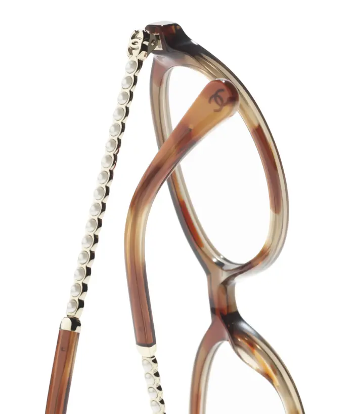 Ovales Écaille caramel