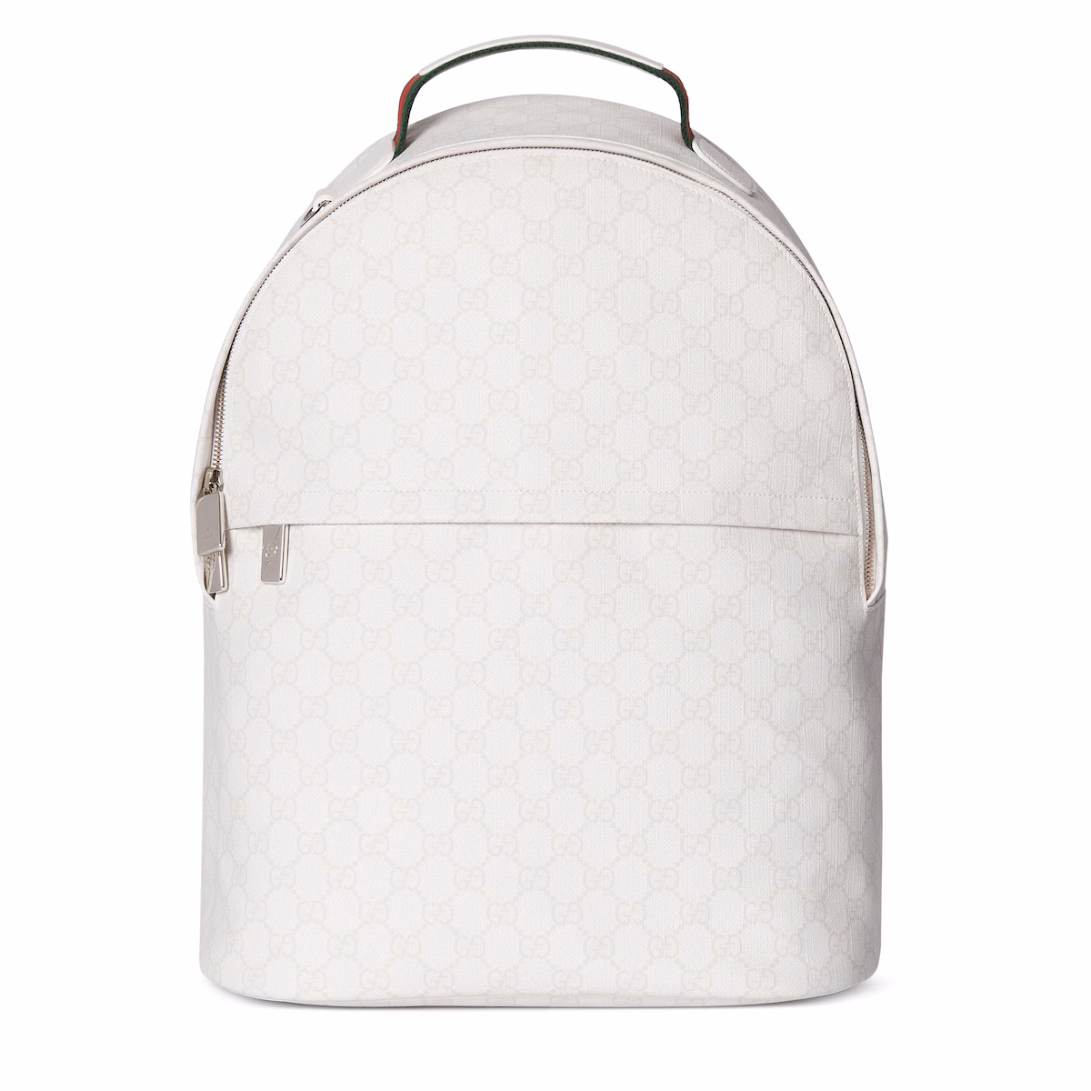 Sac à dos GG moyen format — GG Supreme blanc