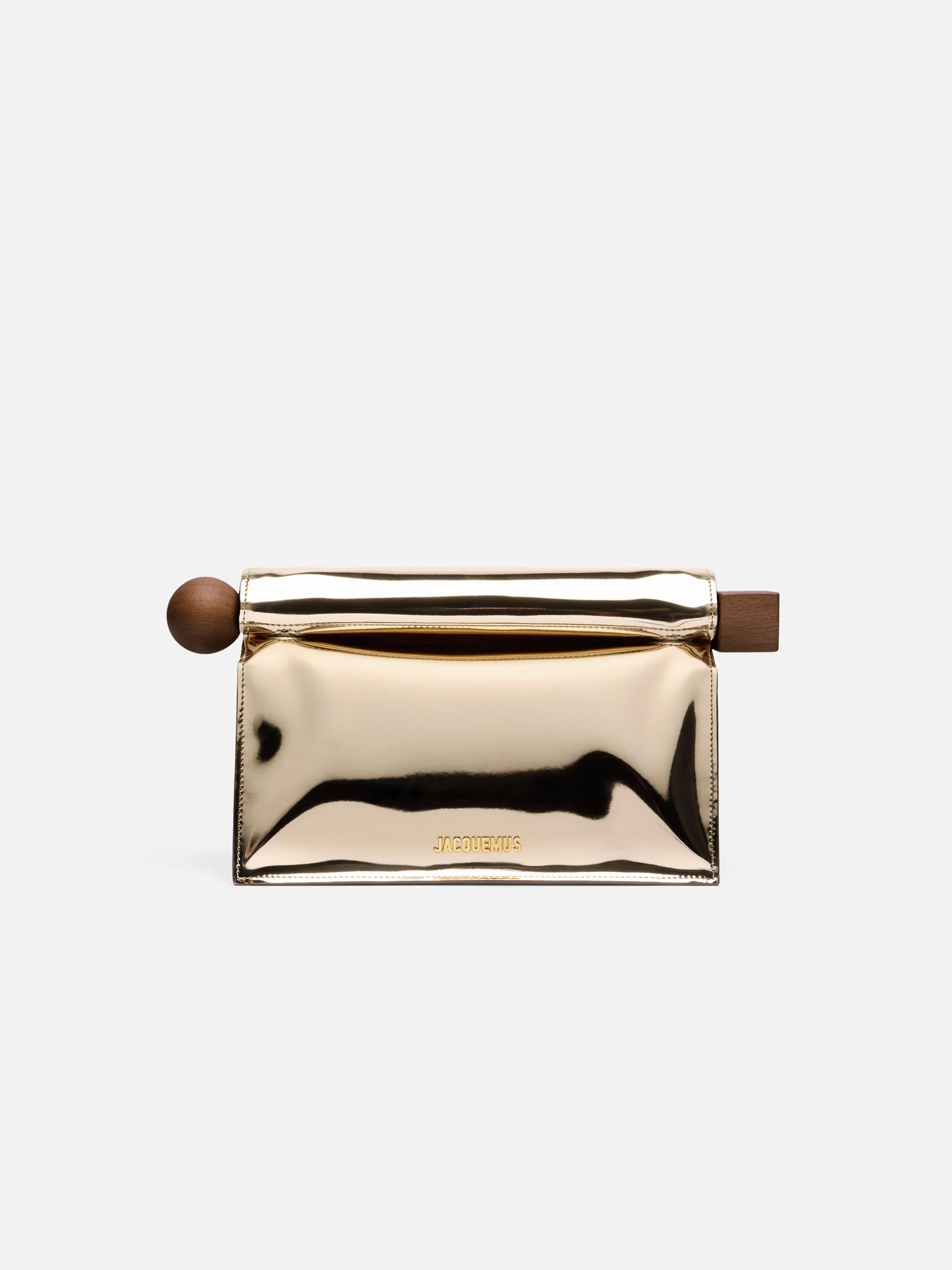 La pochette Rond Carré — Doré