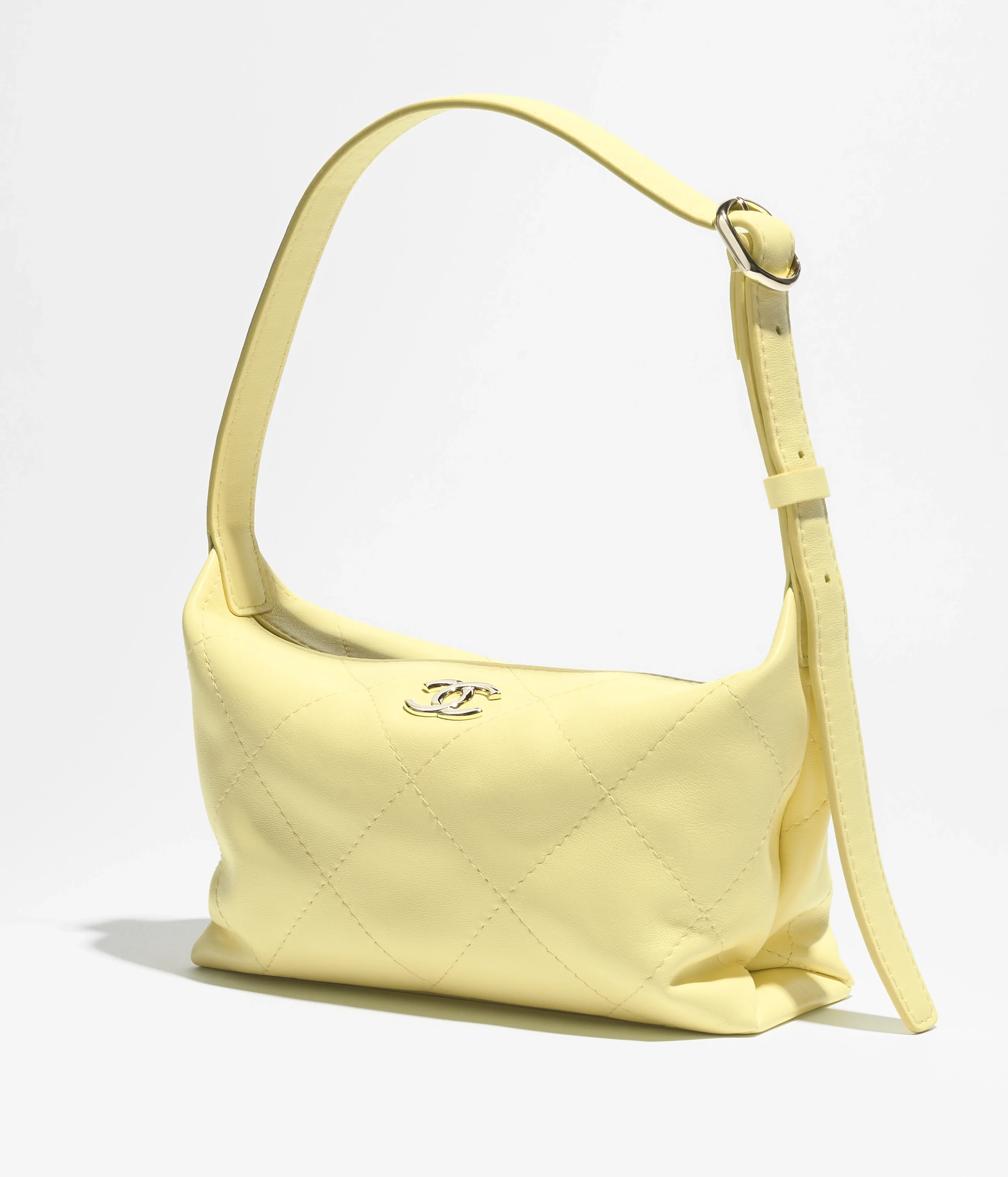 Hobo Agneau — Jaune