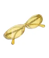 Ovales Jaune transparent