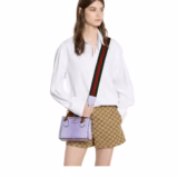 Cabas Gucci Diana en python petit format