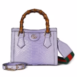 Cabas Gucci Diana en python petit format