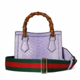 Cabas Gucci Diana en python petit format
