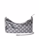 Sac de soirée métallique avec charm