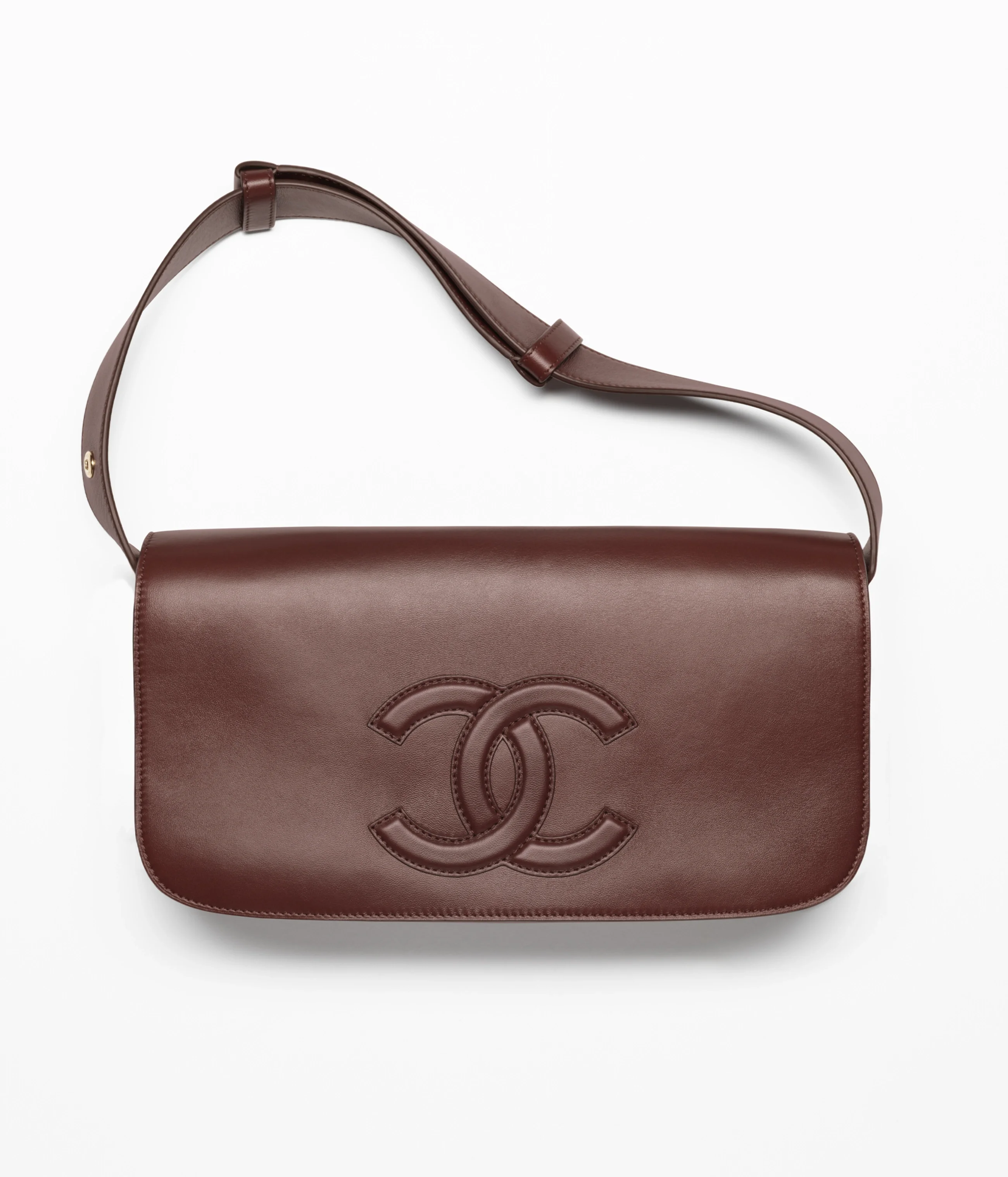 Gabrielle Maxi Agneau — Marron