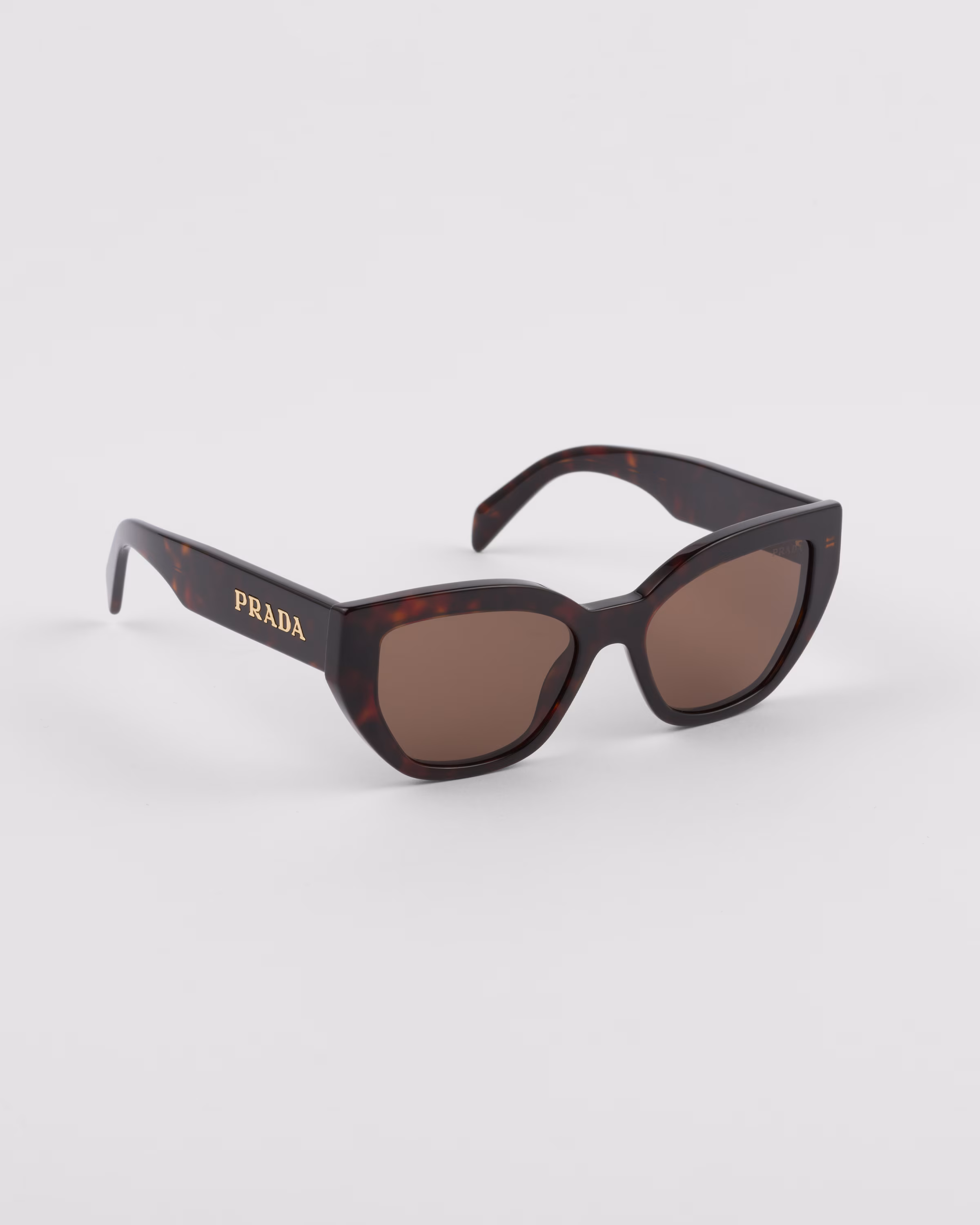 Logo Prada Marron — Marron