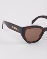 Logo Prada Marron