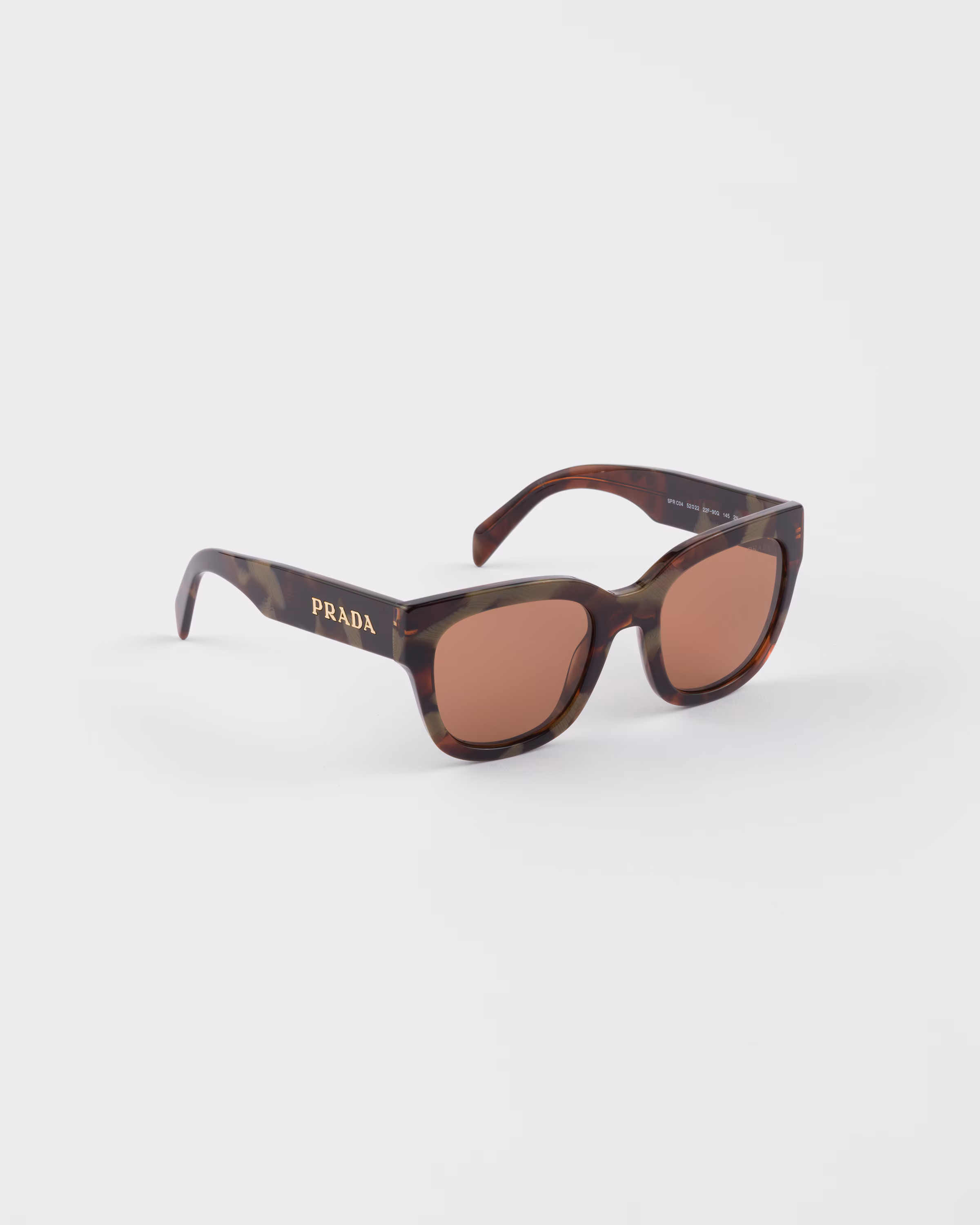 Logo Prada Marron Chocolat — Marron Chocolat