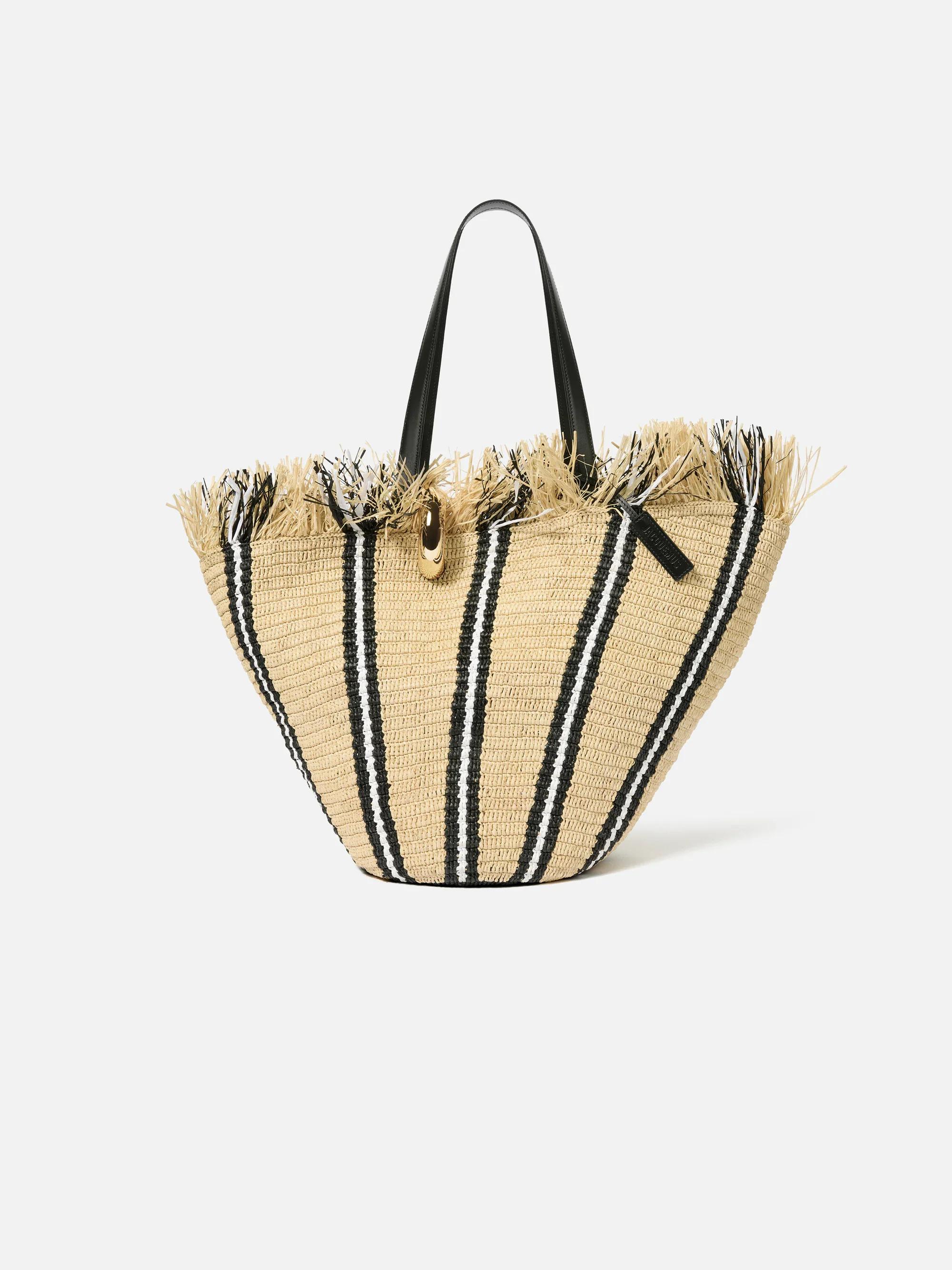 Le Bambola — Natural / Black / White Stripes