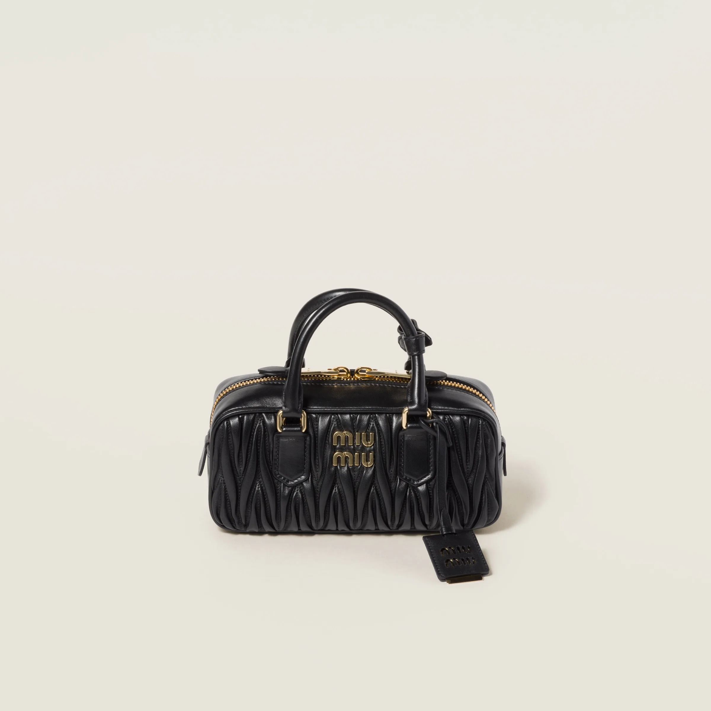 Matelassé Bag — Noir