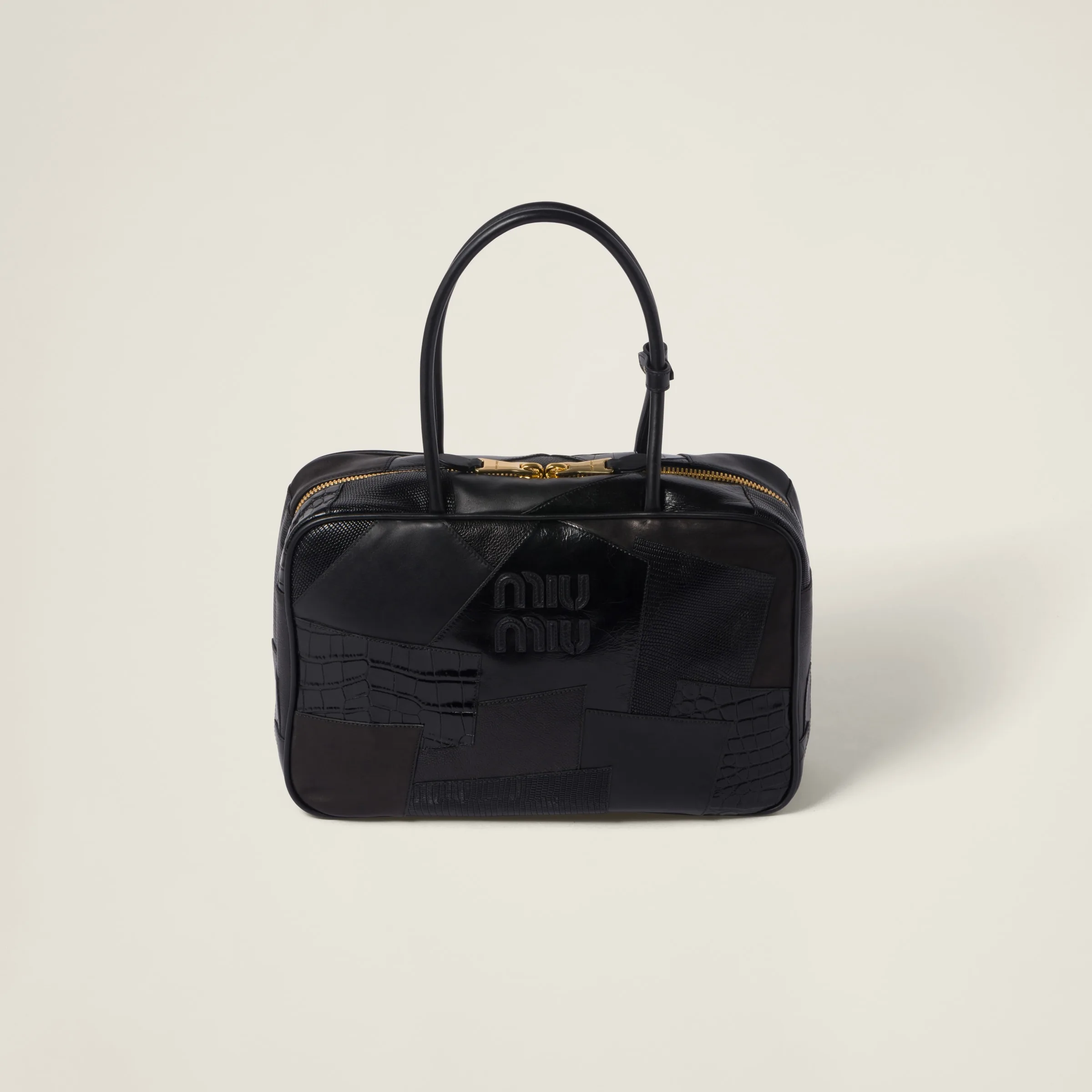 Patchwork Bag — Noir