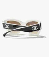 Papillon Nylon, Noir, blanc & beige