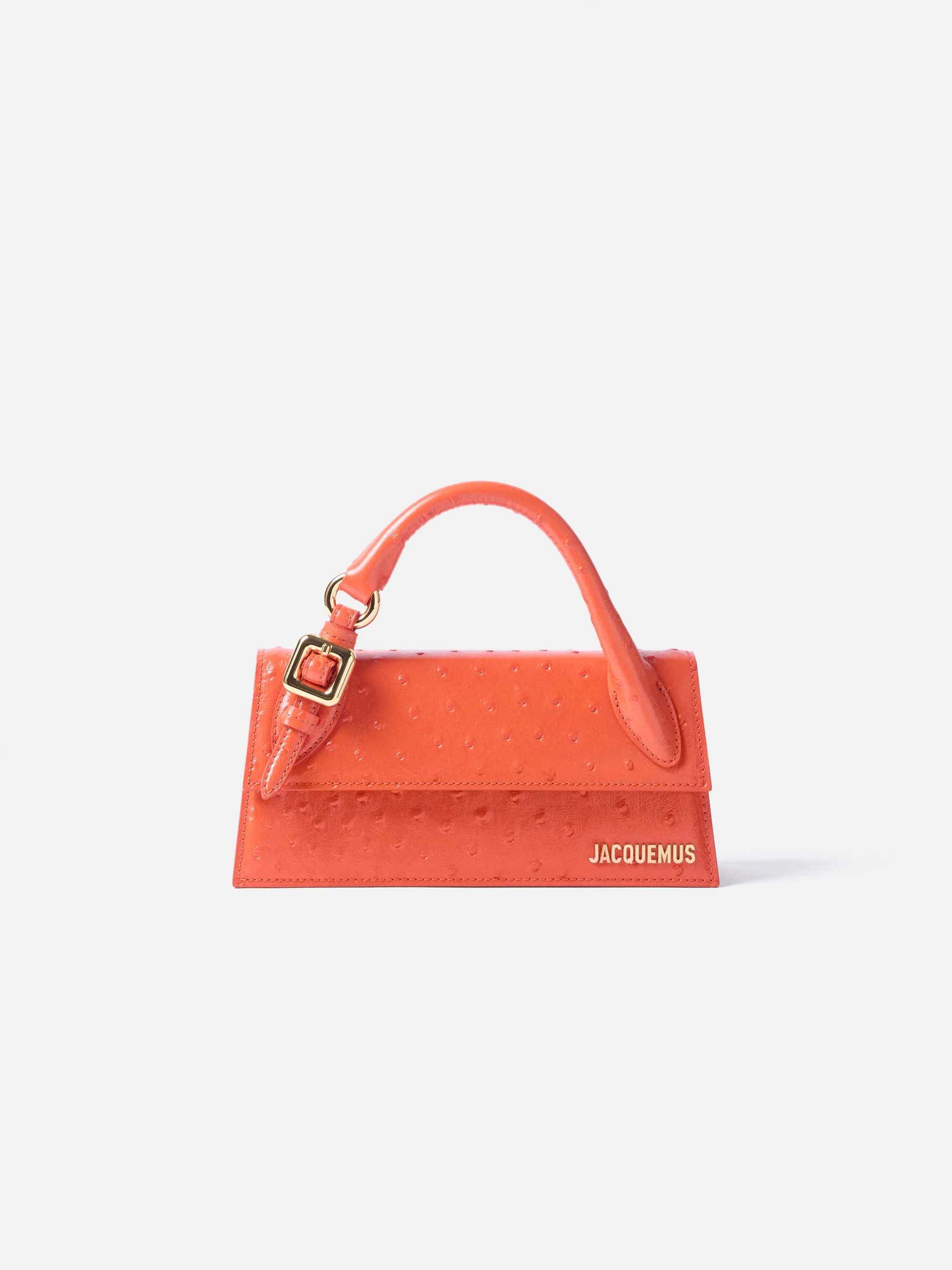 Le Chiquito long boucle — Rouge Orangé