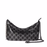 Sac de soirée métallique avec charm
