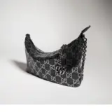 Sac de soirée métallique avec charm
