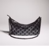 Sac de soirée métallique avec charm