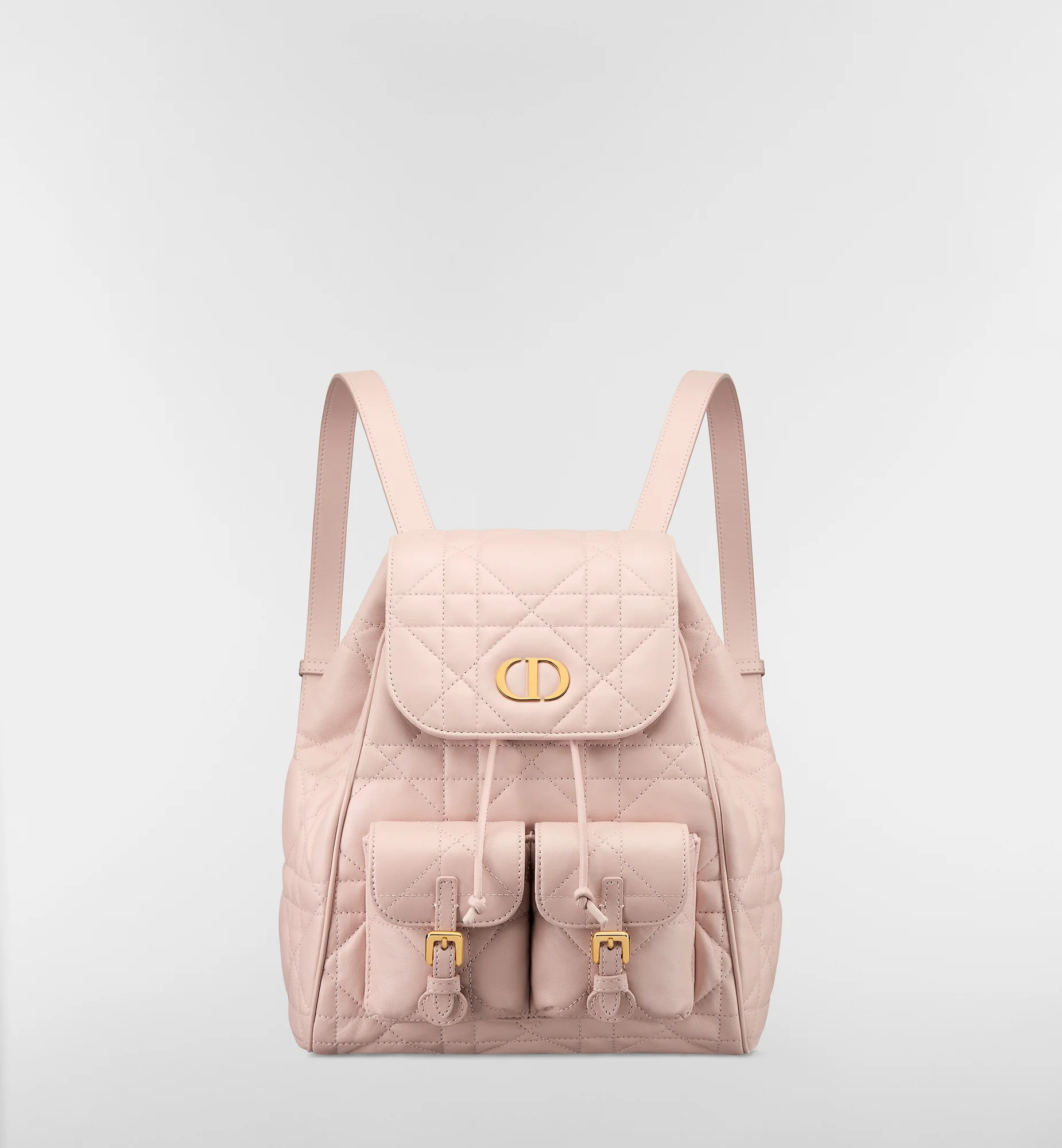 Dior Caro Medium Macrocannage — Rose