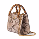Cabas Gucci Diana petit format en cuir python