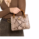 Cabas Gucci Diana petit format en cuir python