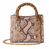 Cabas Gucci Diana petit format en cuir python